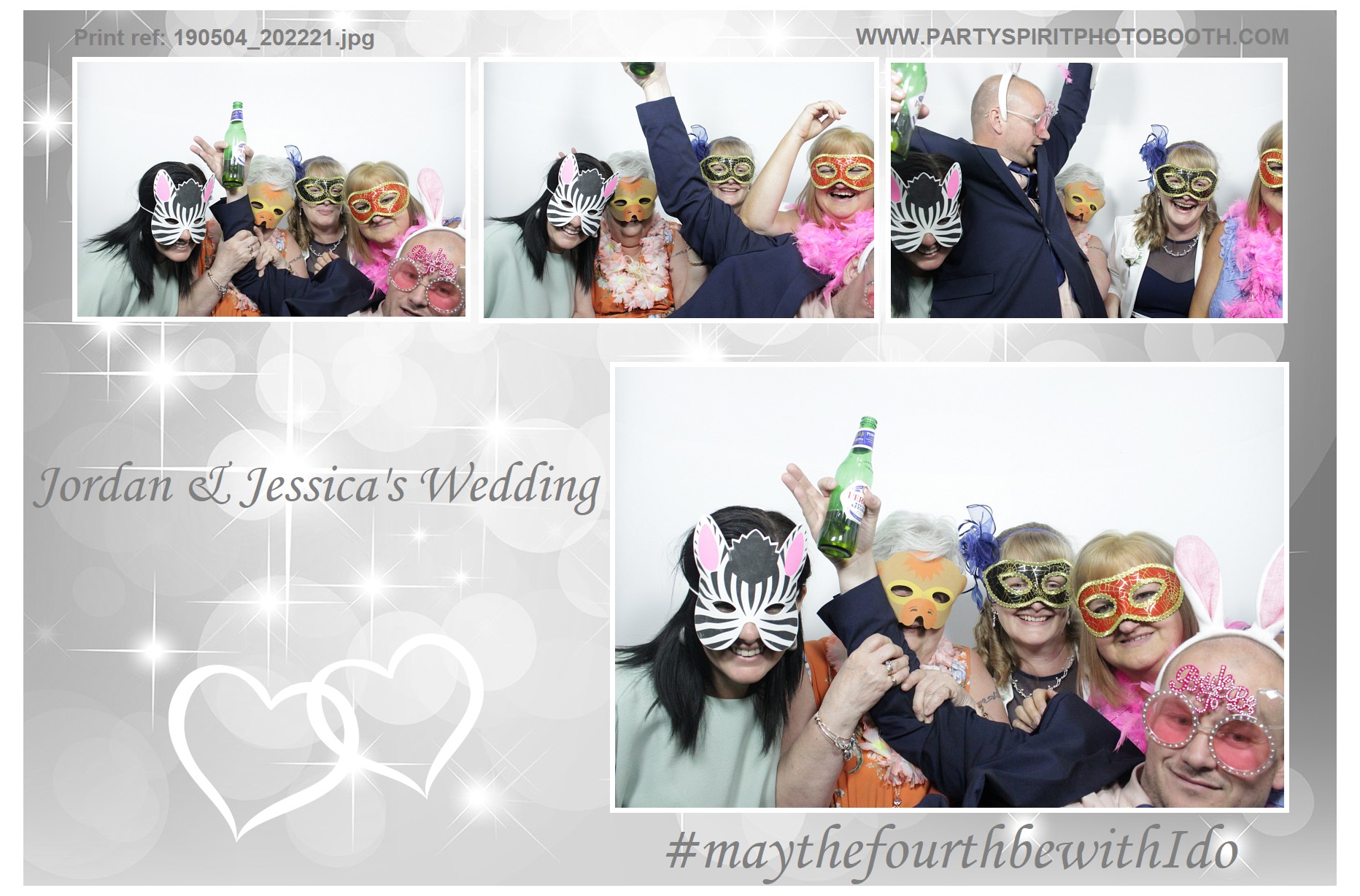 Jordan and Jessica's Wedding | View more photos from the event at gallery.partyspiritphotobooth.com/u/PartySpiritPhotoBooth/Jordan-and-Jessicas-Wedding